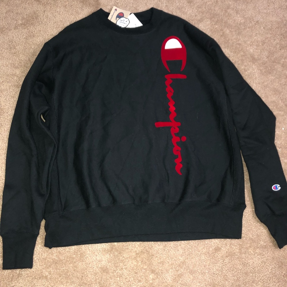 Brand new , over sized Champion Sweatshirt